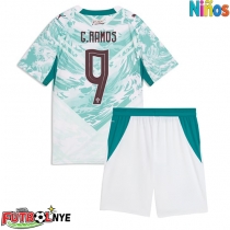 Camiseta Portugal Goncalo Ramos #9 Visitante Equipación para niños Mundial 2026 manga corta (+ pantalones cortos)